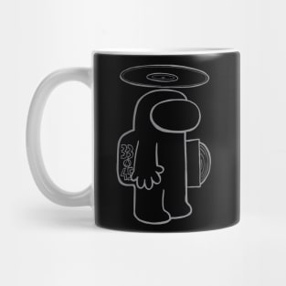 astronaut DJ in space Mug